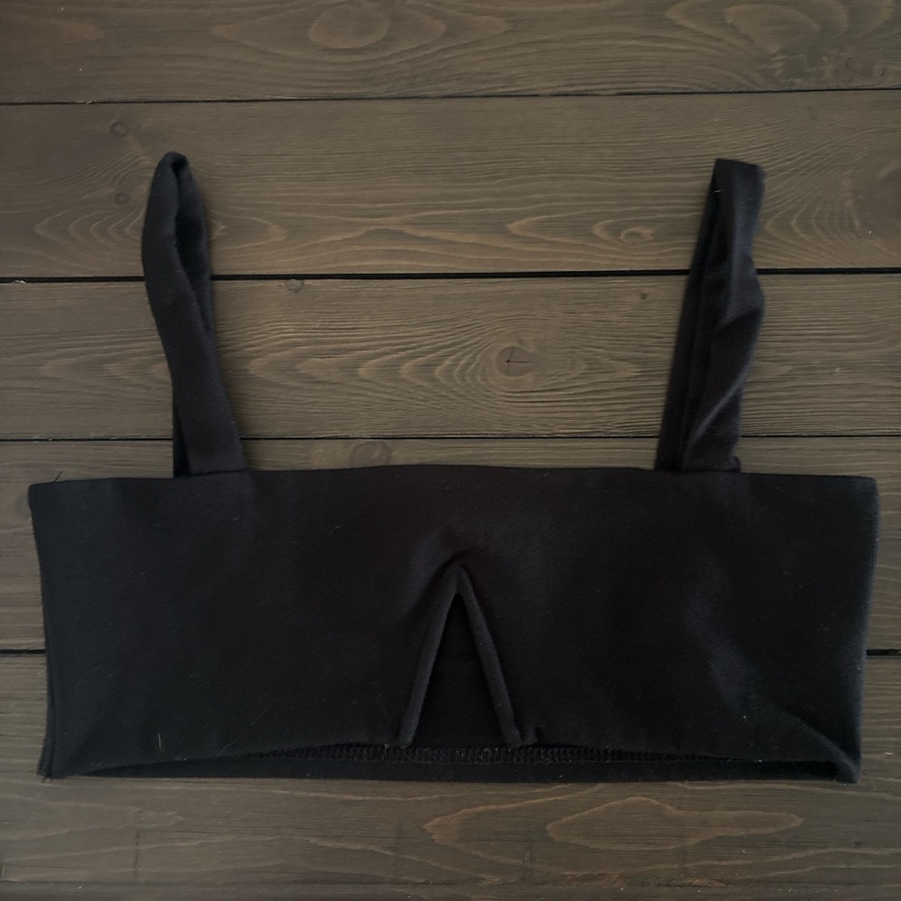 Edikted Black Bandeau with Straps